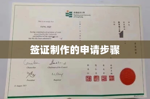 义县签证制作的申请步骤