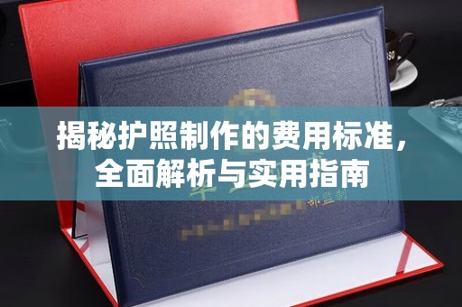 义县揭秘护照制作的费用标准，全面解析与实用指南